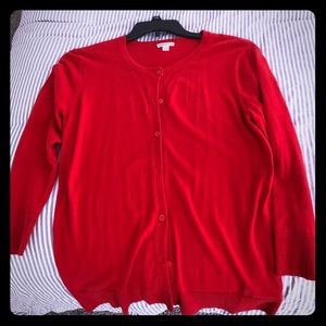 Red Cardigan